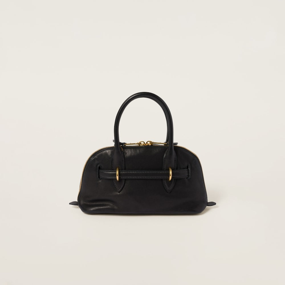 Miu Miu Aventure Nappa Leather Top-Handle Bag
