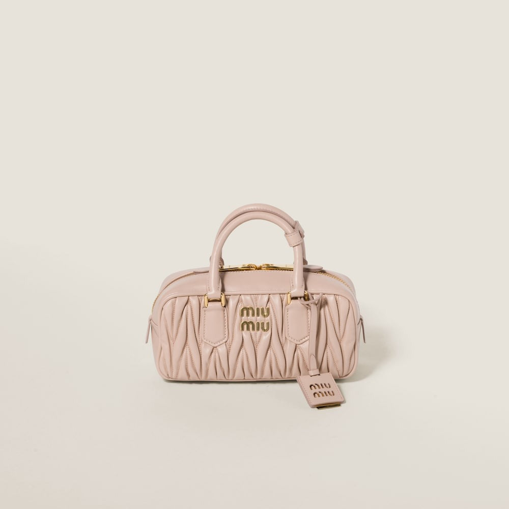 Miu Miu Arcadie Matelassé Nappa Leather Bag