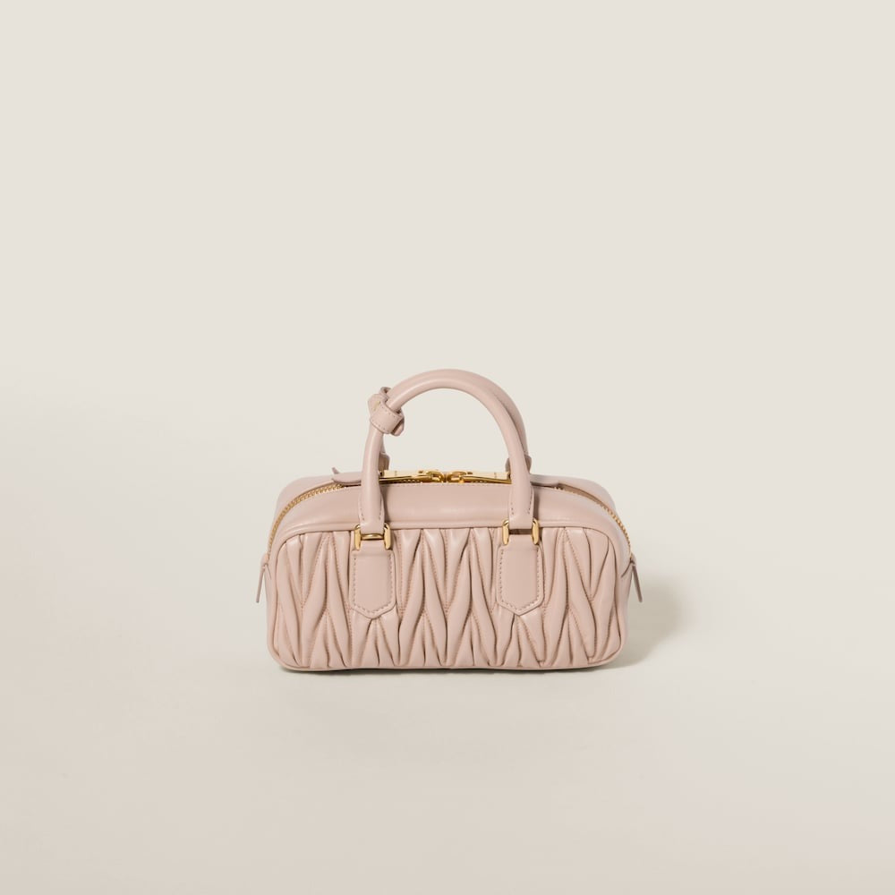 Miu Miu Arcadie Matelassé Nappa Leather Bag