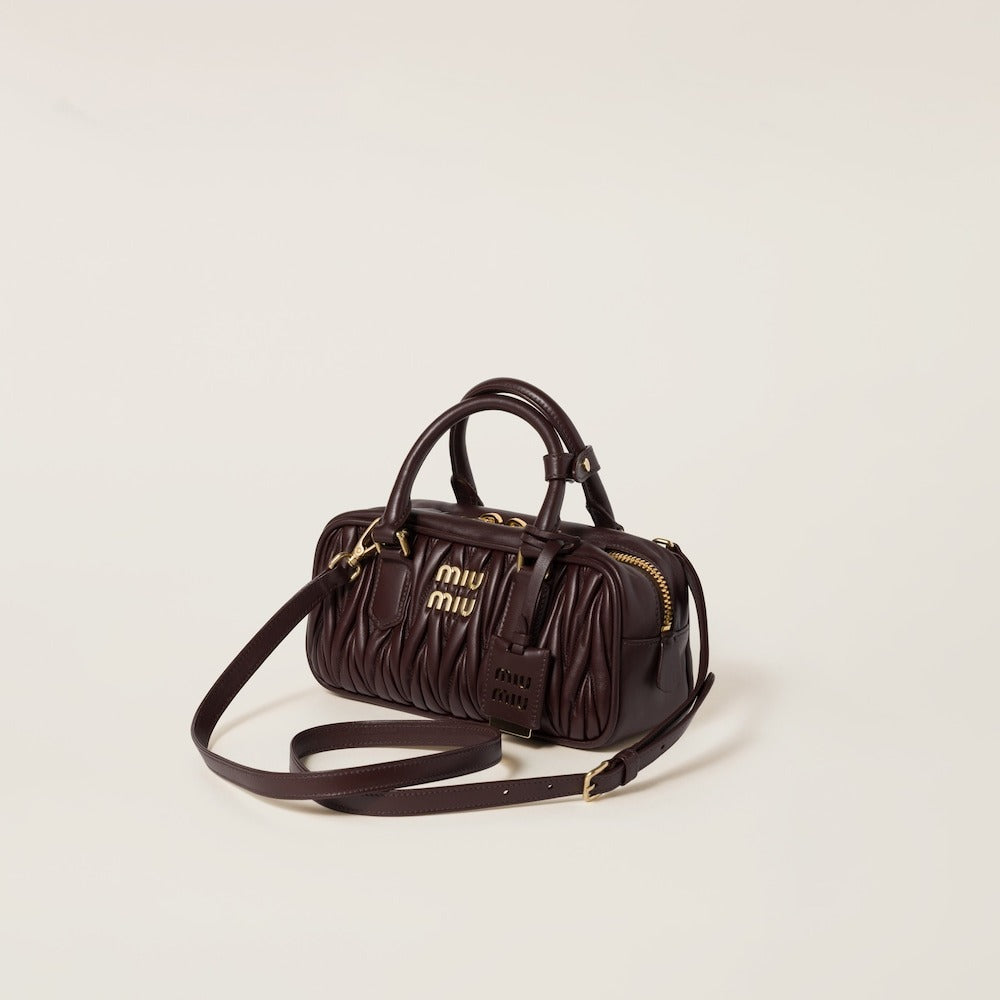 Miu Miu Arcadie Matelassé Nappa Leather Bag