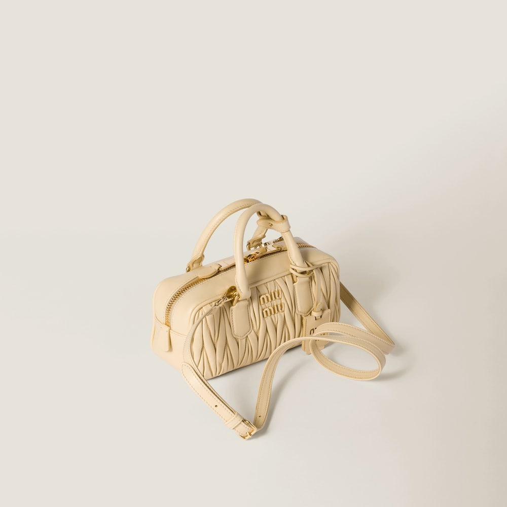 Miu Miu Arcadie Matelassé Nappa Leather Bag