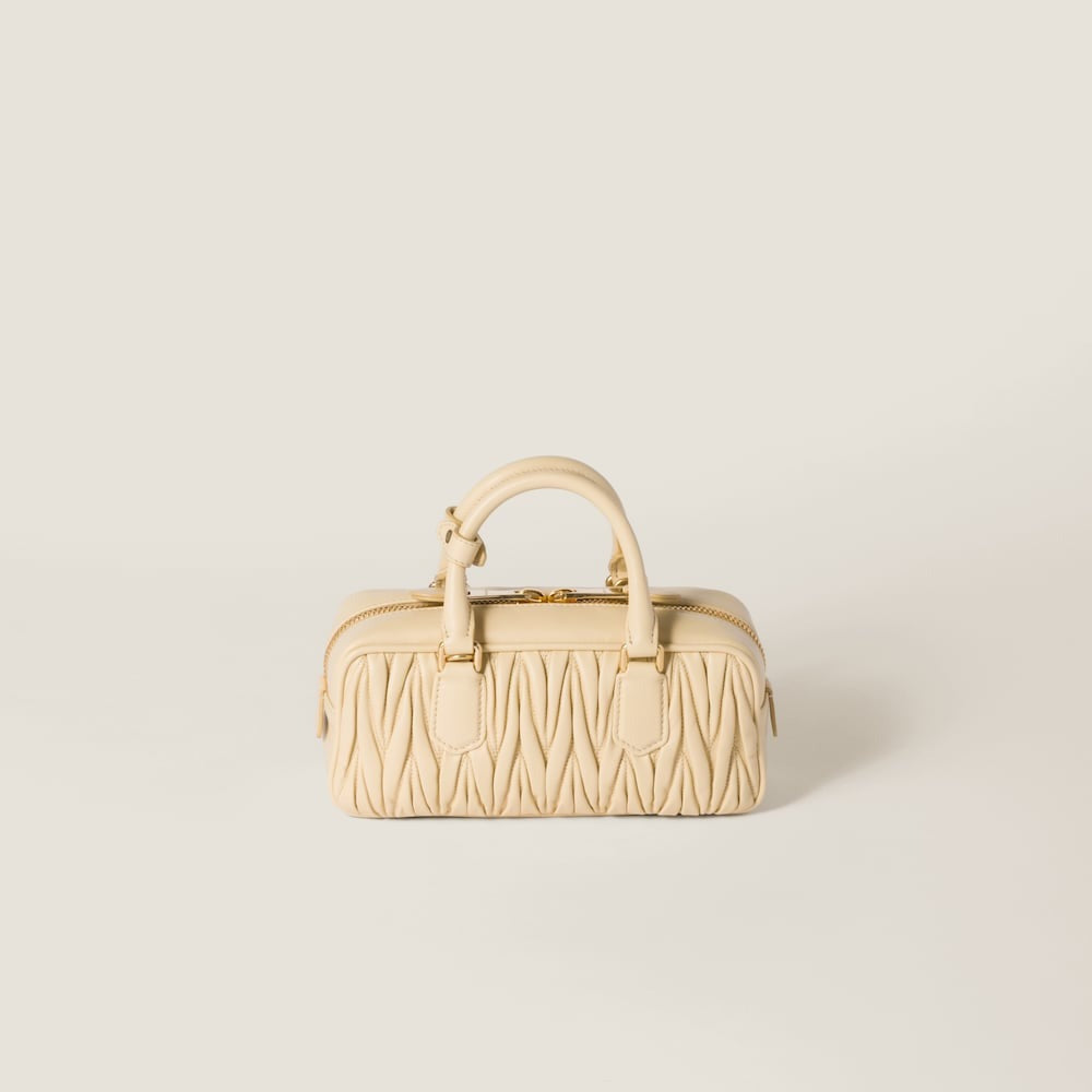 Miu Miu Arcadie Matelassé Nappa Leather Bag