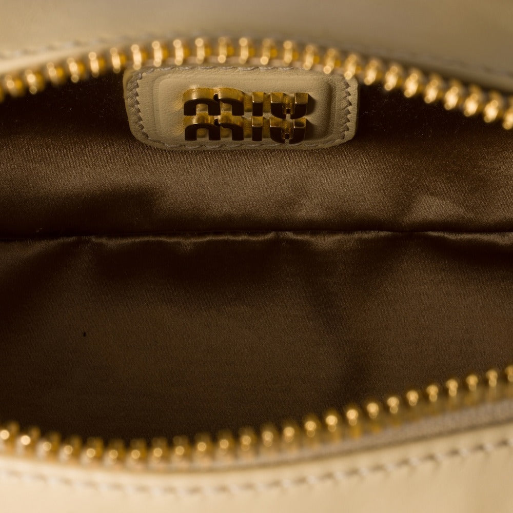 Miu Miu Arcadie Matelassé Nappa Leather Bag