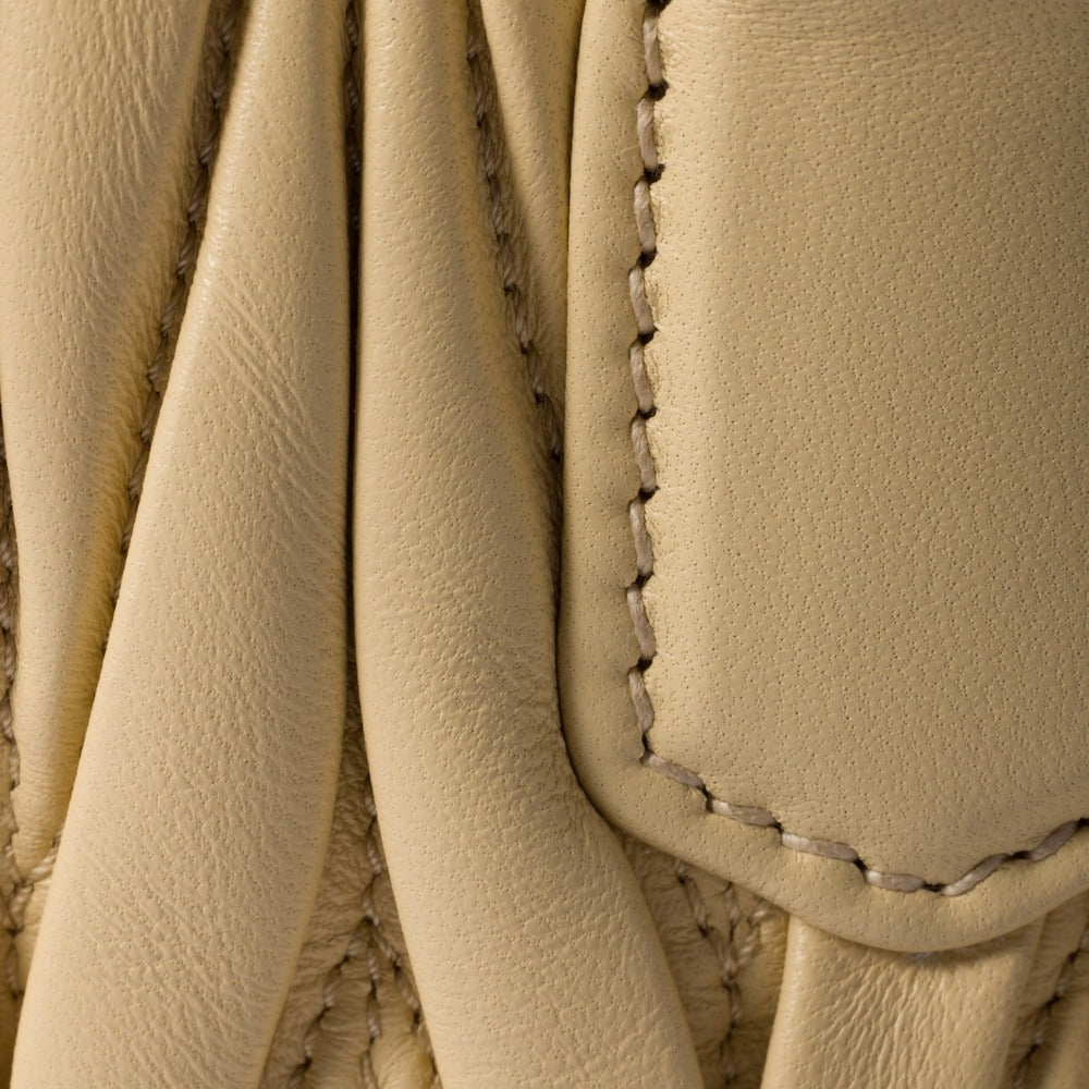 Miu Miu Arcadie Matelassé Nappa Leather Bag