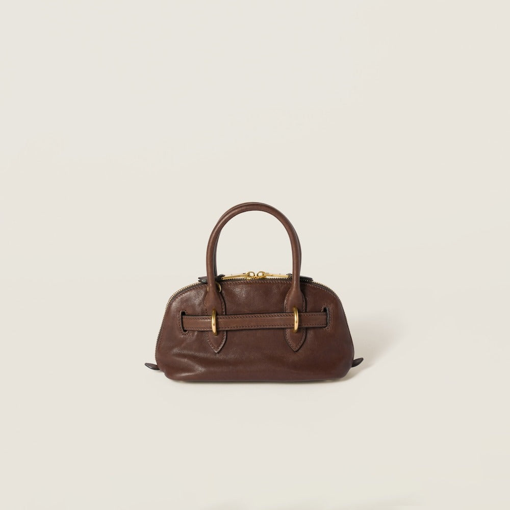 Miu Miu Aventure Mini Nappa Leather Bag