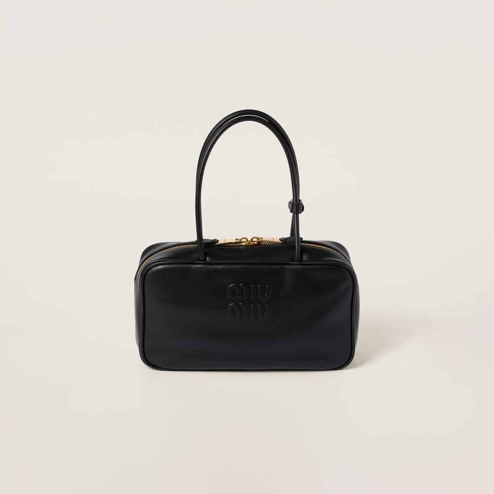 Miu Miu Beau Leather Top-Handle Bag