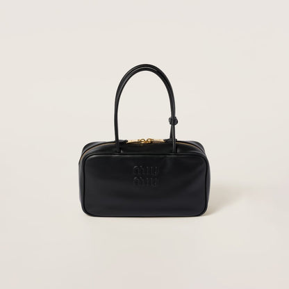 Miu Miu Beau Leather Top-Handle Bag