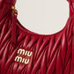 Miu Miu Wander Matelassé Nappa Leather Hobo Bag