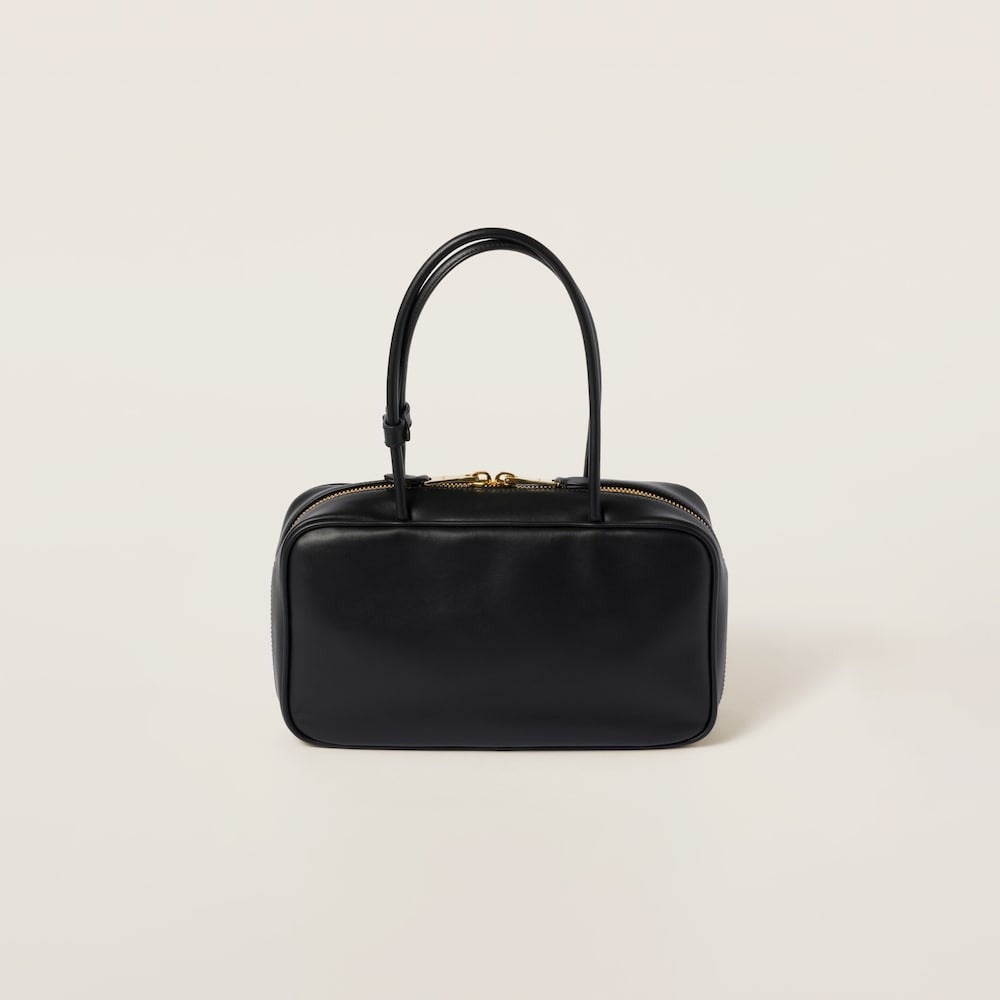Miu Miu Beau Leather Top-Handle Bag