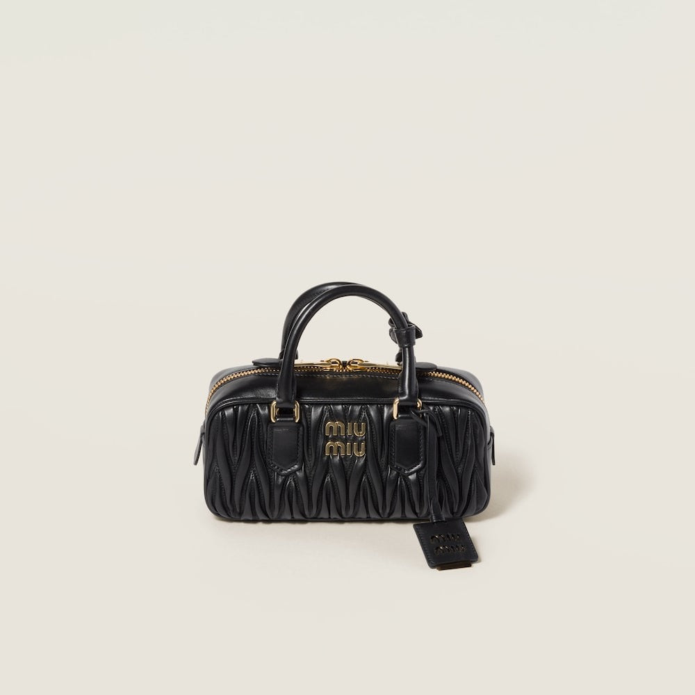 Miu Miu Arcadie Matelassé Nappa Leather Bag