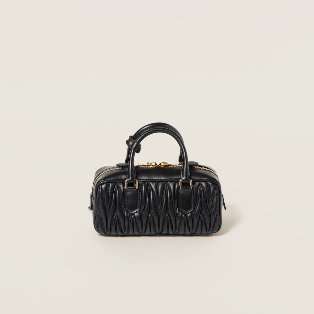 Miu Miu Arcadie Matelassé Nappa Leather Bag