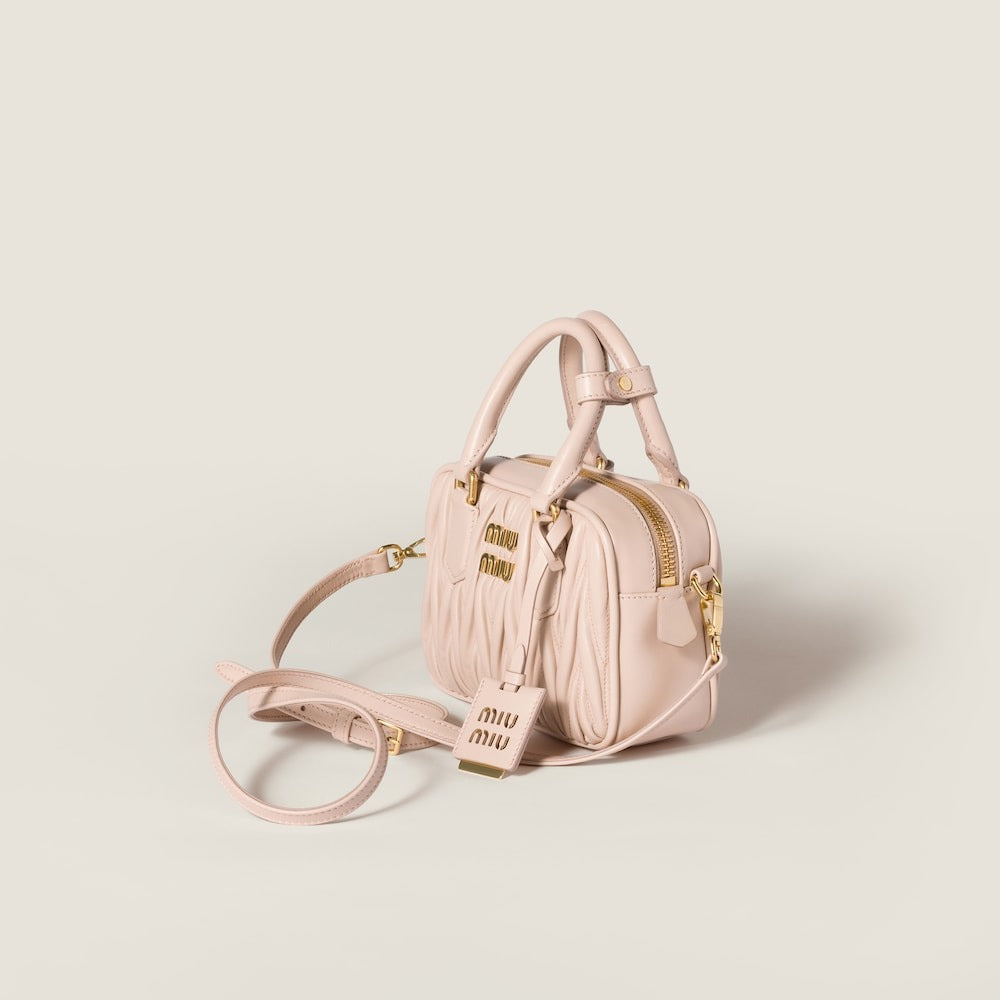 Miu Miu Arcadie Matelassé Nappa Leather Bag