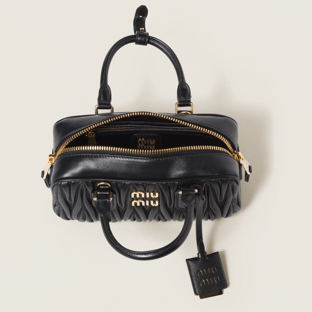 Miu Miu Arcadie Matelassé Nappa Leather Bag