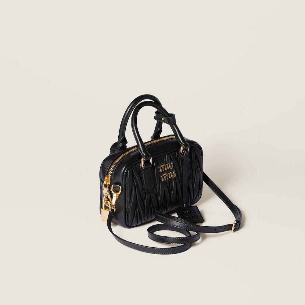 Miu Miu Arcadie Matelassé Nappa Leather Bag