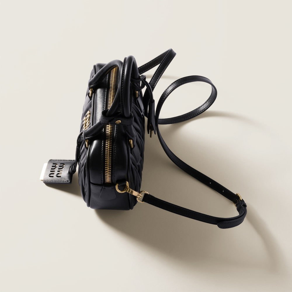 Miu Miu Arcadie Matelassé Nappa Leather Bag