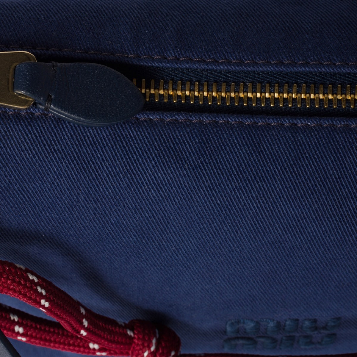 Miu Miu Gabardine Pouch