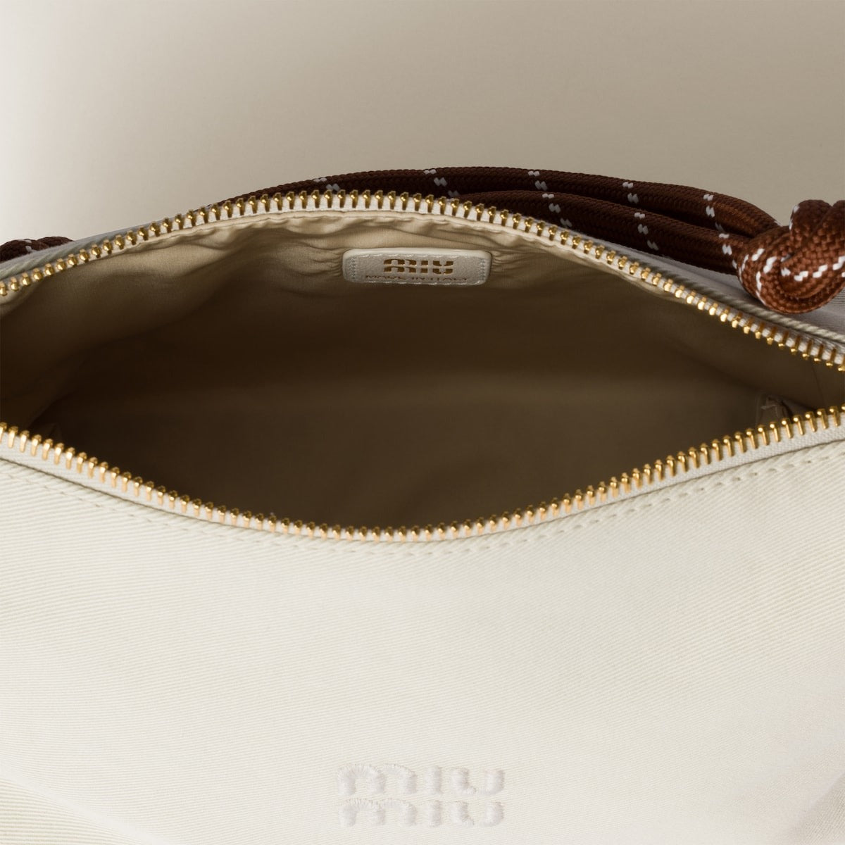 Miu Miu Gabardine Pouch