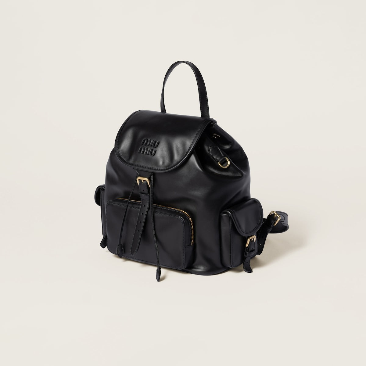 Miu Miu Leather Backpack