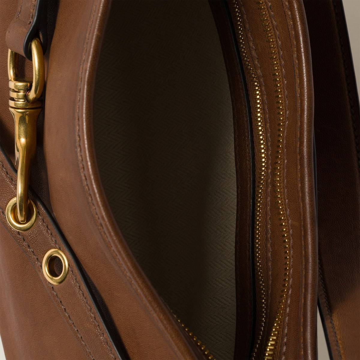 Miu Miu Aventure nappa leather bag