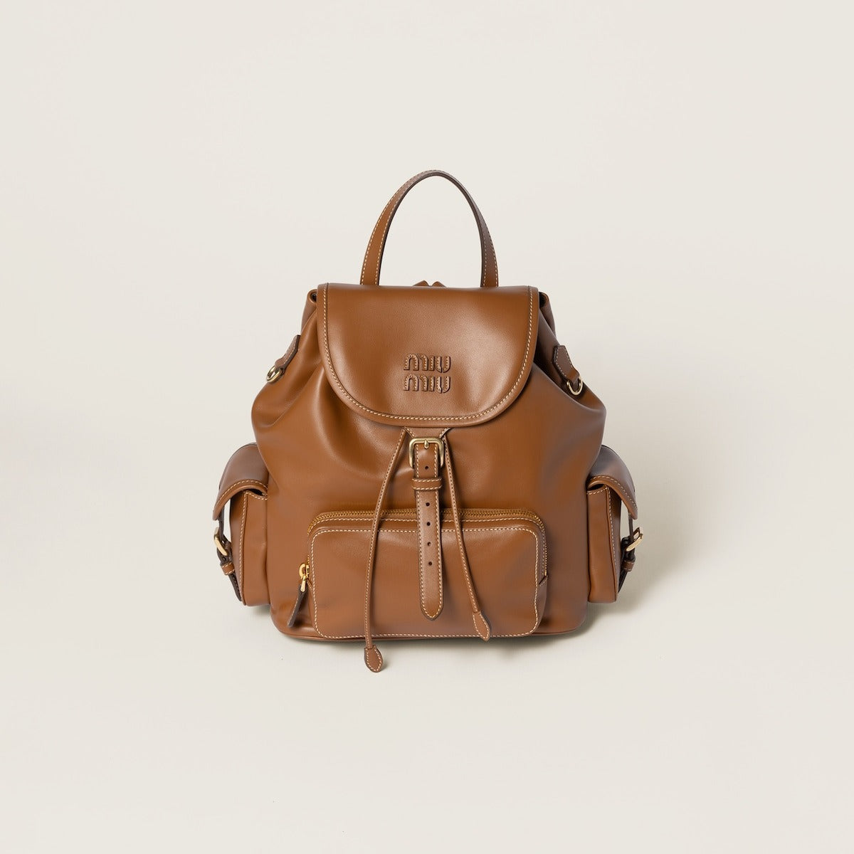 Miu Miu Leather Backpack