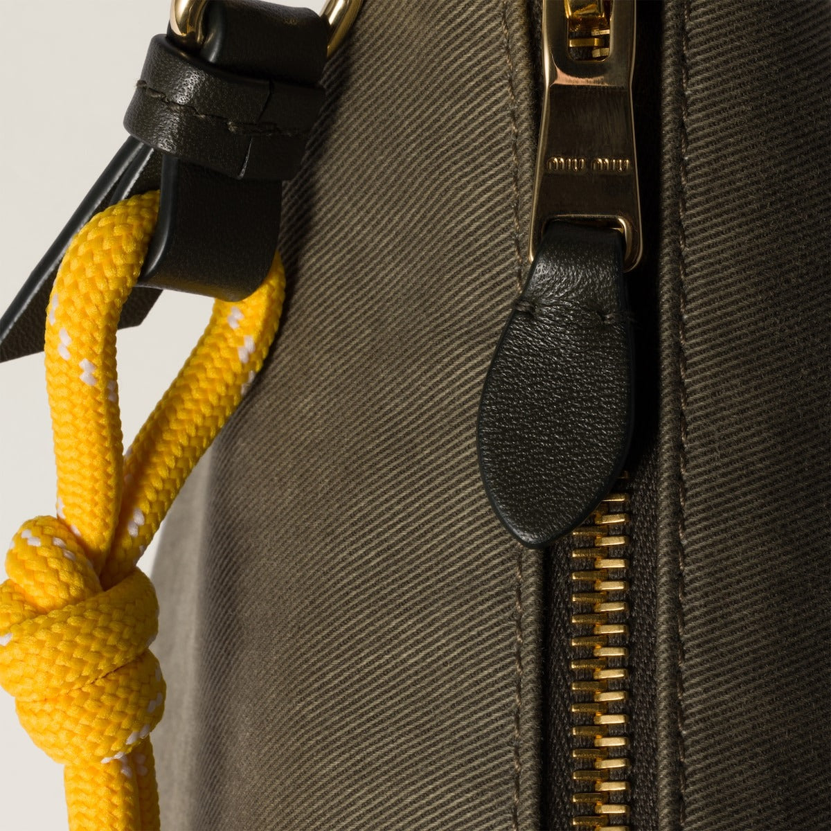 Miu Miu Gabardine Pouch