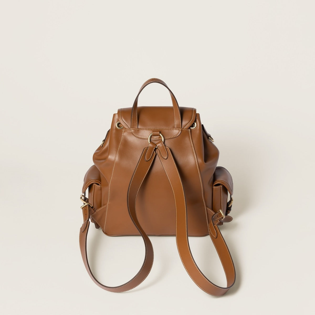 Miu Miu Leather Backpack