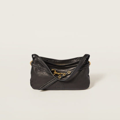 Miu Miu Aventure nappa leather bag