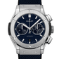 Classic Fusion Chronograph Titanium Blue Victory 45 mm