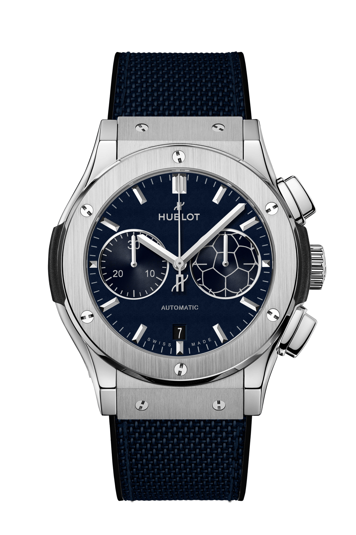 Classic Fusion Chronograph Titanium Blue Victory 45 mm