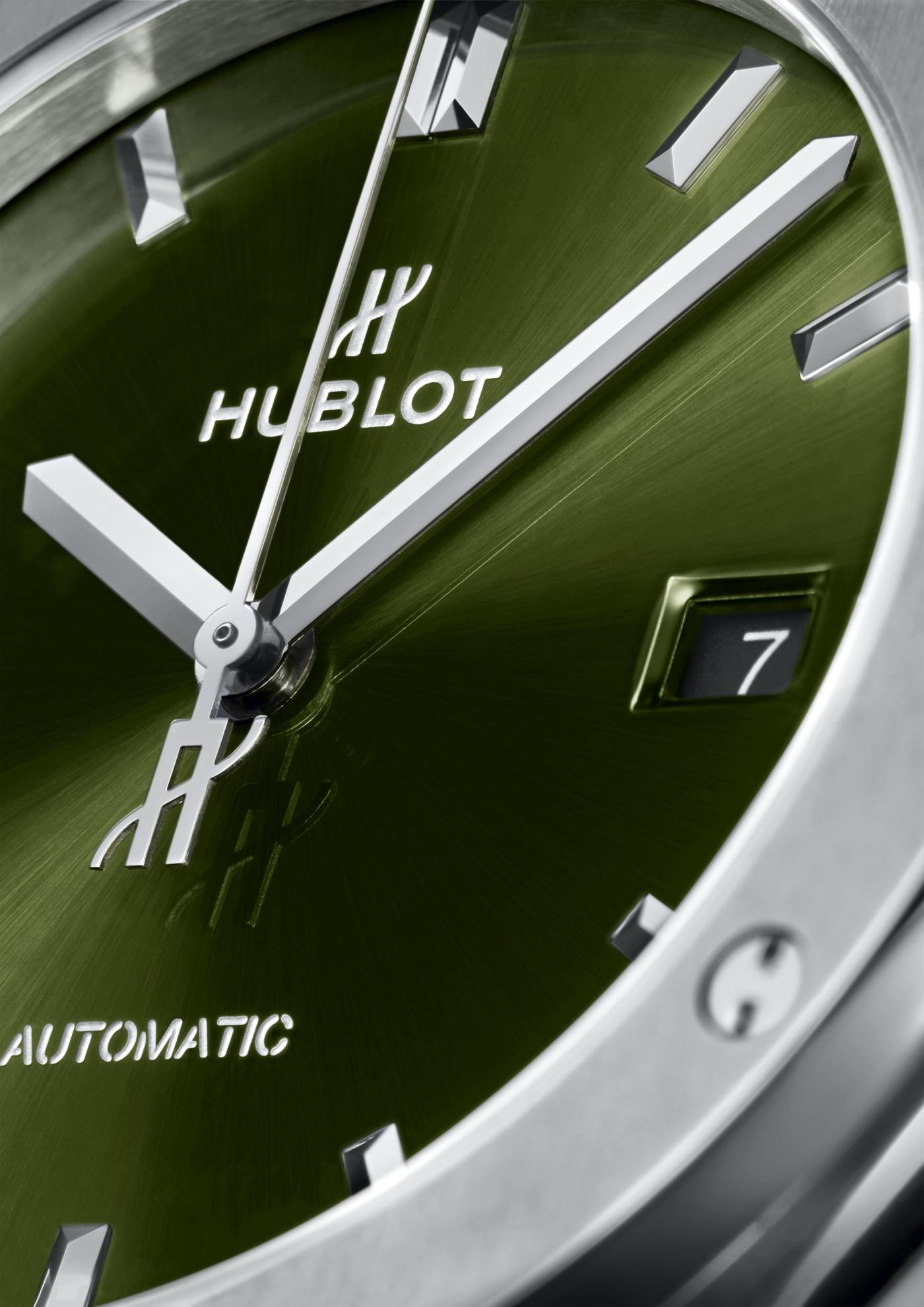 Classic Fusion Titanium Green Watch