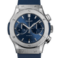 Classic Fusion Chronograph Titanium Blue Watch