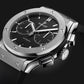 Classic Fusion Chronograph Titanium on Rubber Watch