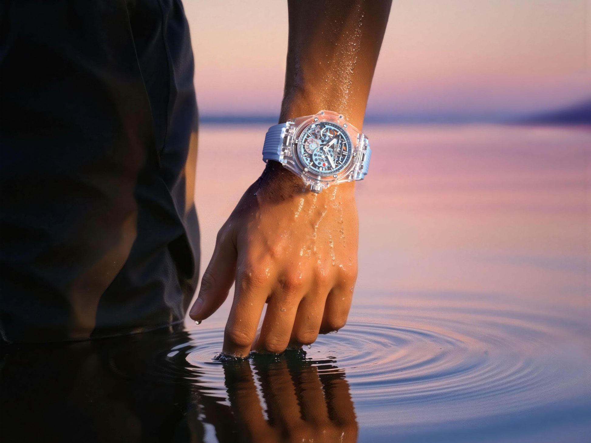 Big Bang Sapphire Sky Blue 44 mm