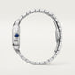 Santos de Cartier Medium 35.1mm Steel Diamond Sunray Dial Steel Bracelet Self-Winding Watch