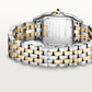 Panthère de Cartier Medium 36.5mm x 26.7mm Yellow Gold Steel Diamond Bezel Blue Crown Silvered Dial Yellow Gold Steel Bracelet Quartz Watch