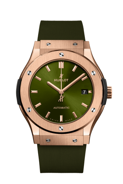 Classic Fusion King Gold Green Watch