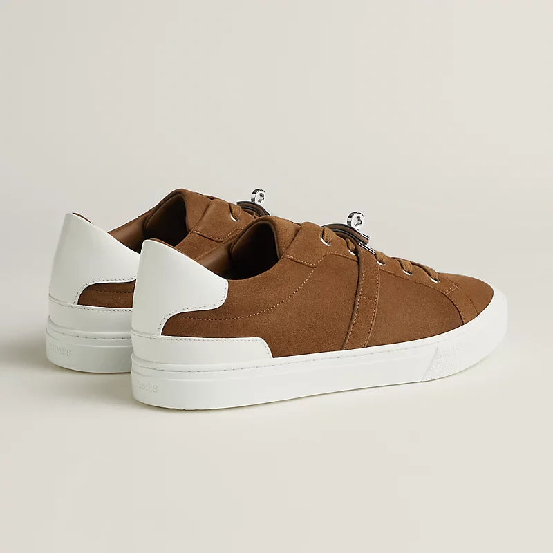 Brun Fumé/Blanc Day sneaker