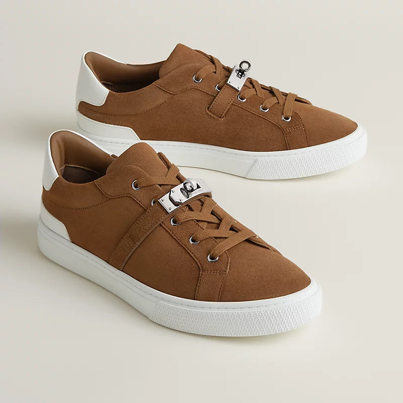 Brun Fumé/Blanc Day sneaker