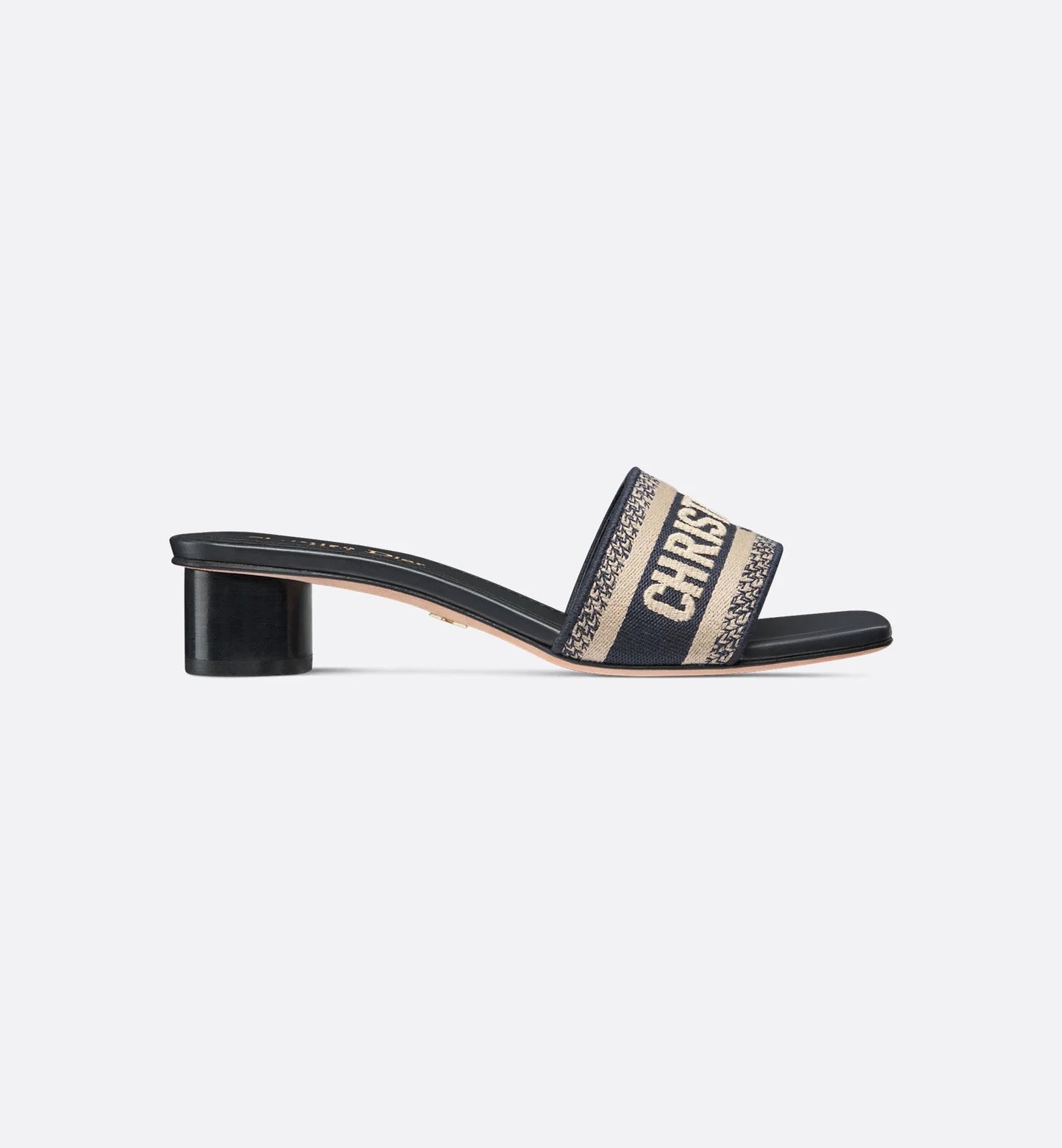 Deep Blue Dway Heeled Slide