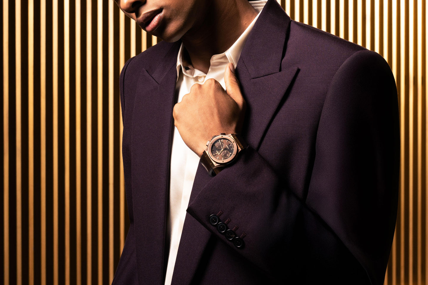 Classic Fusion Chronograph Bronze Brown 45 mm