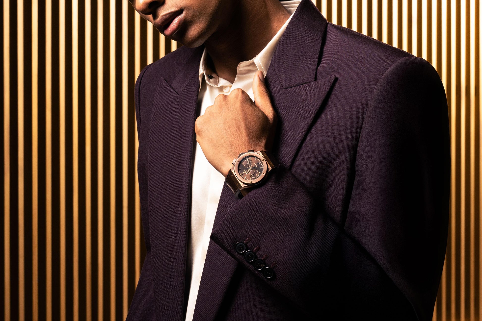 Classic Fusion Chronograph Bronze Brown 45 mm