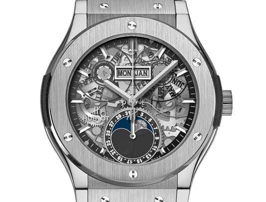 Classic Fusion Aerofusion Moonphase Titanium 42 mm