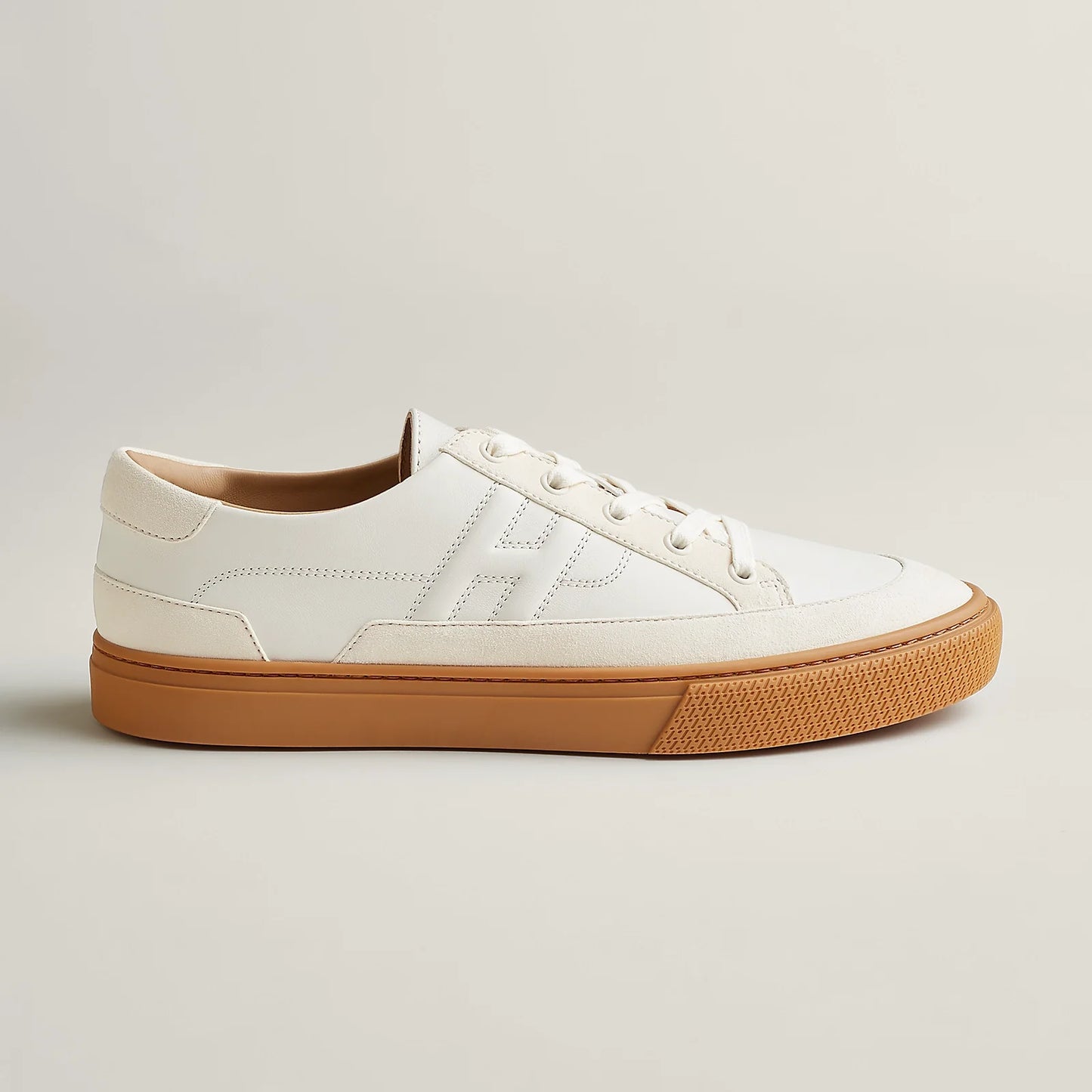 Ecru - Blanc/Gold Deep Sneaker