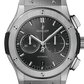 Classic Fusion Racing Grey Chronograph Titanium Watch