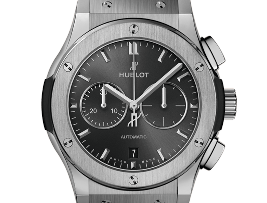 Classic Fusion Racing Grey Chronograph Titanium Watch