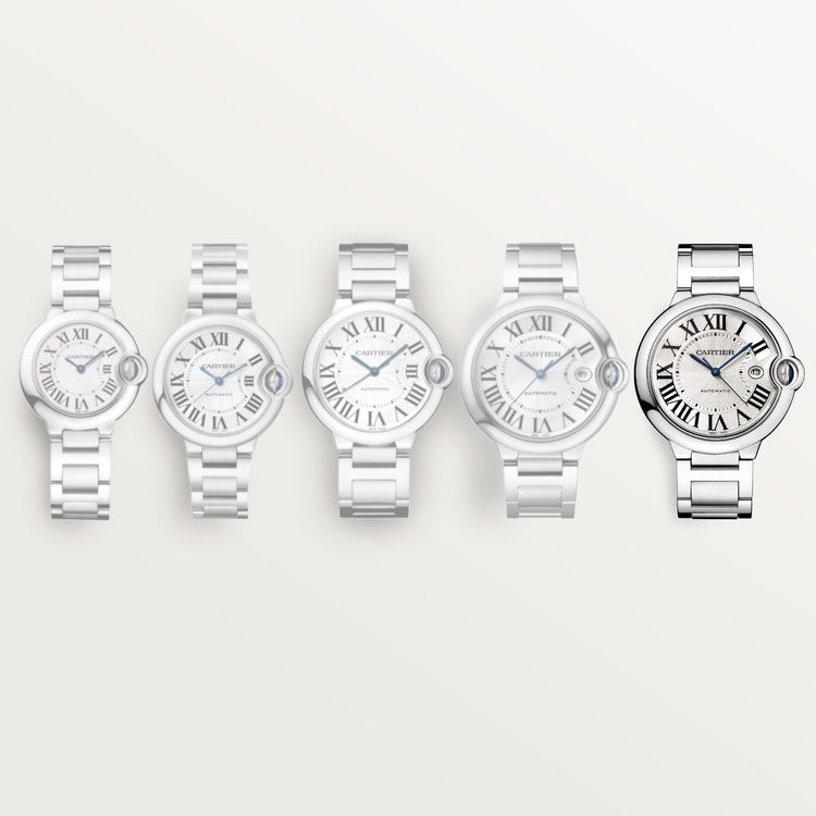Ballon Bleu 42mm Steel Automatic Silver Guilloché Dial Steel Bracelet Watch