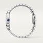 Santos de Cartier Medium 35.1mm Steel Blue Dial Steel Bracelet Self-Winding Watch