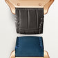 Santos de Cartier Medium 35.1mm Rose Gold Blue Crown Opaline Silver Dial Alligator Leather Strap Automatic Watch