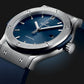 Classic Fusion Titanium Blue Watch