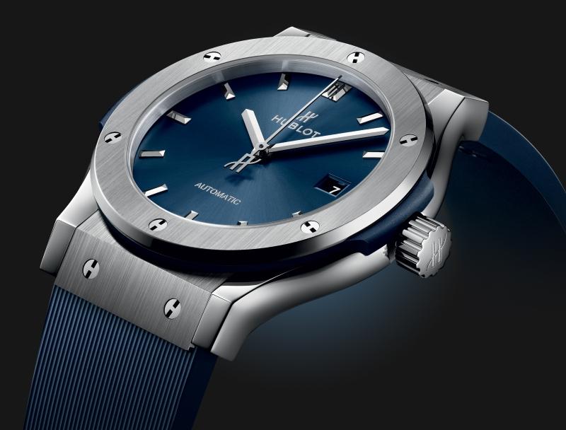 Classic Fusion Titanium Blue Watch